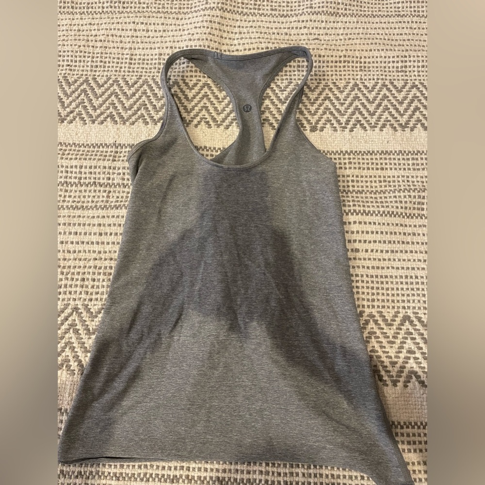 Woman’s Lululemon tank top - Grey - in good condition